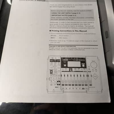 Boss BR-900CD Digital Recorder Version 2 MINT image 3