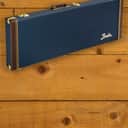 Fender Classic Series Stratocaster/Telecaster Wood Case - Navy Blue
