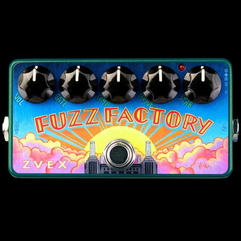 ギター ZVEX Fuzz Factory Vexter Series ZVEX Effects Fuzz Factory Vexter Series Fuzz Guitar Pedal : Amazon
