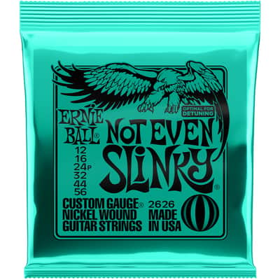 Ernie Ball Not Even Slinky Electric Guitar Strings Bundle 12-56 3 Sets image 2
