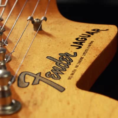 Fender Jaguar Left Handed Sunburst 1963 image 20