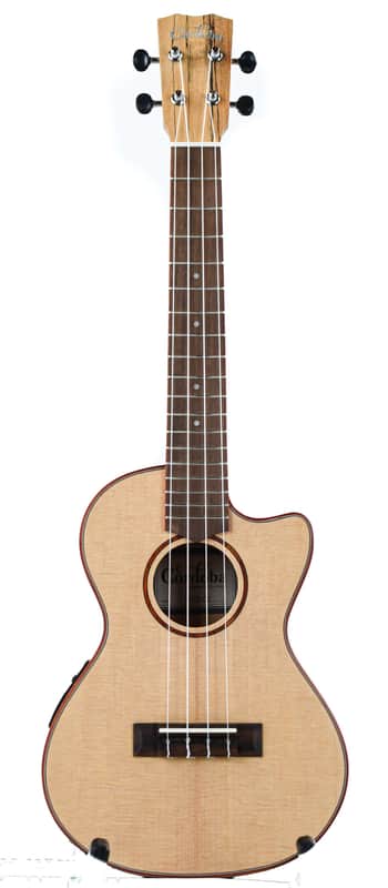 Cordoba 24TCE Tenor Spalted Maple Spruce Ukulele image 1