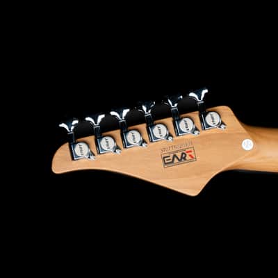 EART YMX-SG3,Roasted Book-match Mahogany Solid Body,22 Stainless Steel Frets,6-Point Synchronized Tremolo image 5