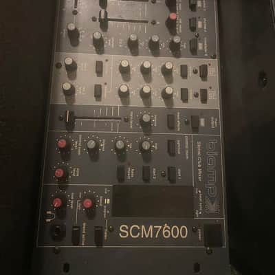 BIAMP SCM7600 STEREO CLUB DJ MIXER SCM 7600 MADE IN USA image 6