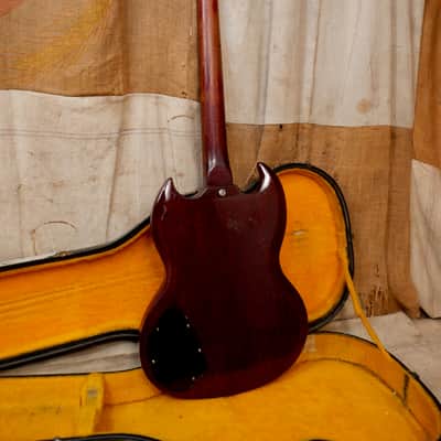 Gibson EB-3 1965 - Cherry Red image 7