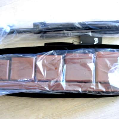 Temple Blocks Set with Stand and Bag - NOS image 2