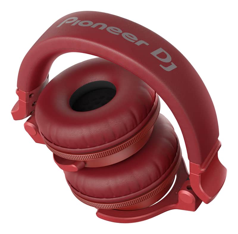Pioneer DJ HDJ-CUE1 DJ Headphones with Bluetooth - Red image 1