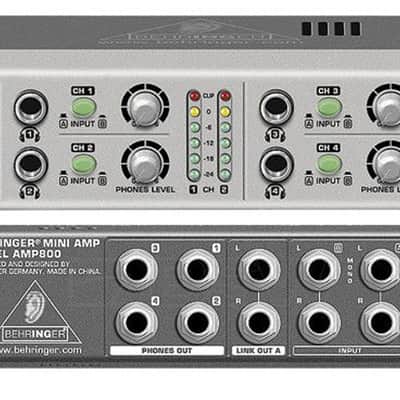 Behringer - AMP800 - Four Channel Headphone Amplifier image 2