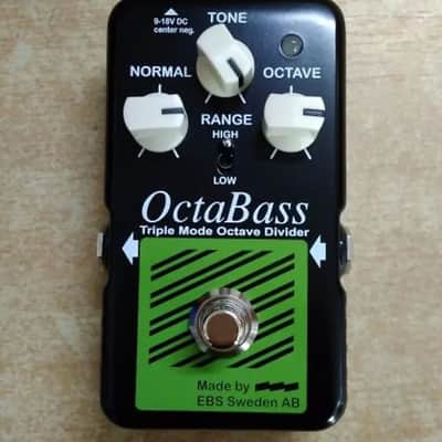 EBS OctaBass Blue Label Triple Mode Bass Octave Pedal w/ Original box & paperworkOctaBass Blue Label image 3
