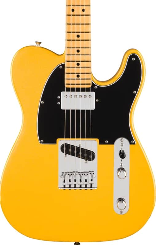 Fender Player II Modified Telecaster SH Electric Guitar. Maple Fingerboard, Sunshine Yellow