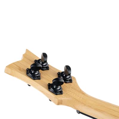 Ortega RUNAB-TE Bamboo Series Solid Bamboo Top & Neck 4-String Tenor Acoustic-Electric Ukulele w/Gig Bag image 15
