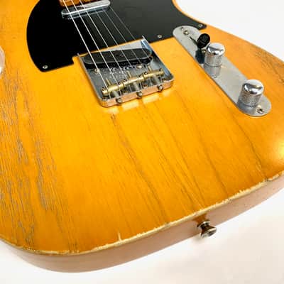 Fender Telecaster 53 Heavy Relic Paul Waller Masterbuilt 2024 Custom Shop Butterscotch Blonde image 12