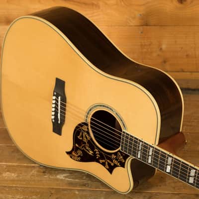 Epiphone Inspired by Gibson Custom Hummingbird Deluxe EC | Natural image 5