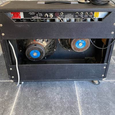Fender Twin Reverb 100-Watt 2x12" Guitar Combo Amp 1973 - Silverface w/ Original Oxford Special Design Speakers image 10