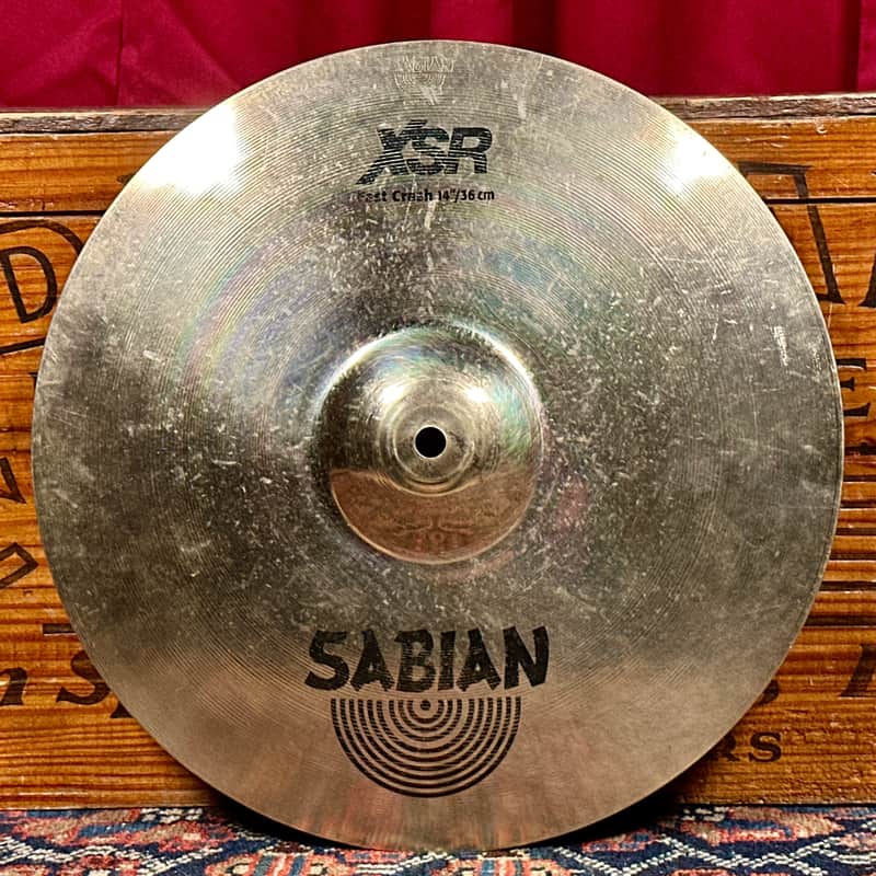 14" Sabian XSR Fast Crash Cymbal 694g *Video* image 1
