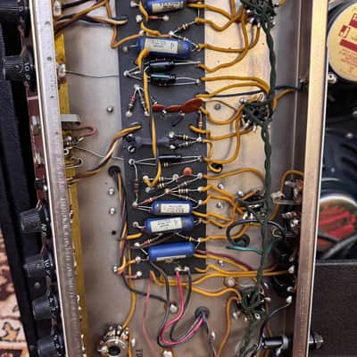 Vintage 1964 Fender Concert USA Blackface 4x10 Valve Amplifier Combo *1960s* image 23