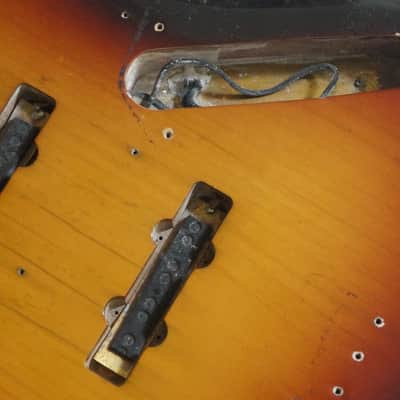 Fender Jazz Bass JB62-75 Vintage Body 1982 Sunburst MIJ Made In Japan Fujigen JV serial image 9