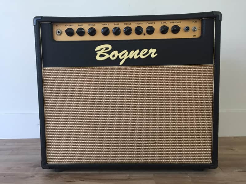 1997 Bogner Shiva 50 Watt 6L6 1X12 Combo with OG Footswitch Early