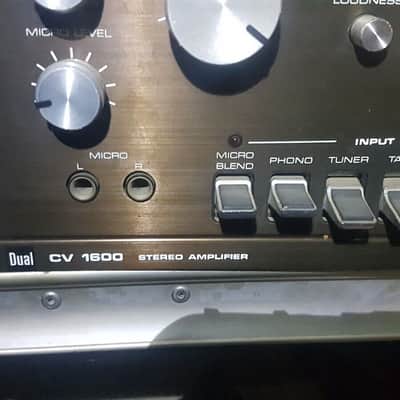 80's DUAL CV 1600 STEREO AMPLIFIER image 3