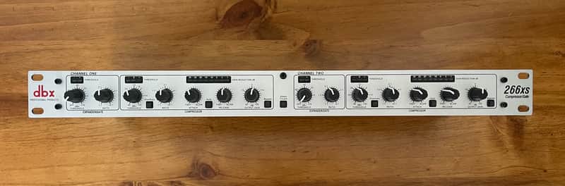 dbx 266xs Dual-Channel Compressor / Gate 2010s - Silver Bild 1
