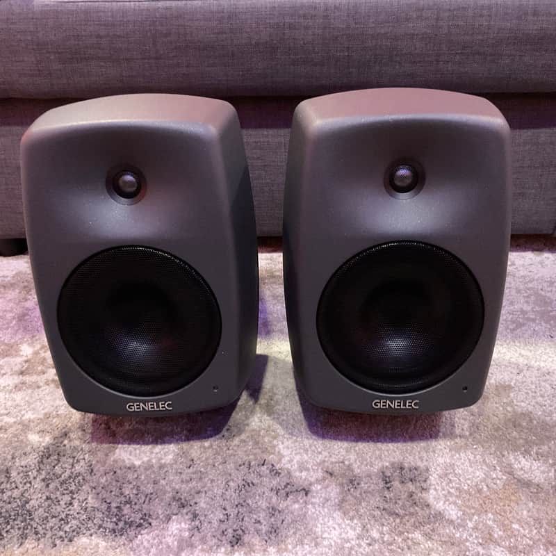 Genelec 8340A SAM 6.5" Powered Studio Monitor (Pair) Gray image 1