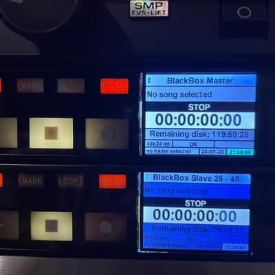 JoeCo BlackBox BBR1-A 24-Track Recorder with DB25-ADAT-Optical I/O - Black image 2