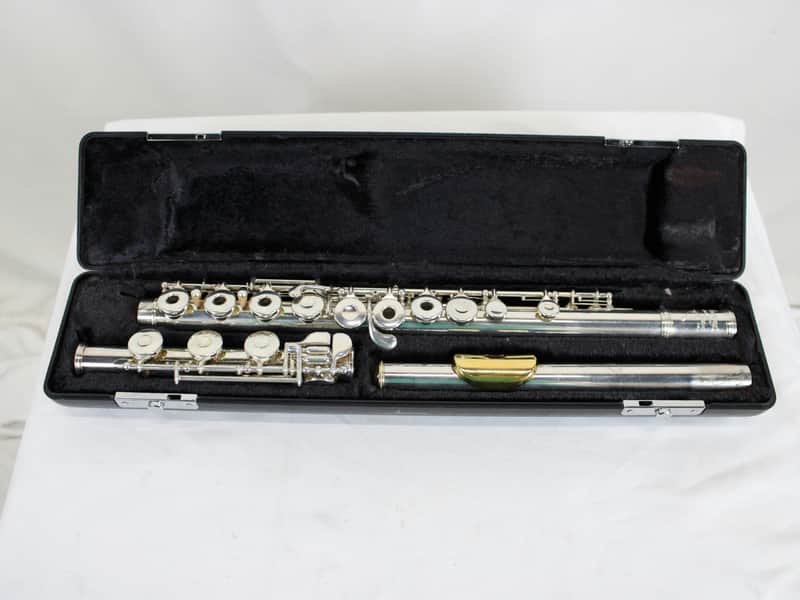 Armstrong Limited Edition USA Thin Wall P4 Open-Hole Flute w/ B Foot, Offset G - Sterling Silver image 1