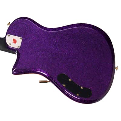 Diego Vila Custom Guitars Zonda Guitar "Lauren Style"  - Royal Purple Sparkle - Custom Hand-Made Boutique Electric Guitar - NEW! image 4