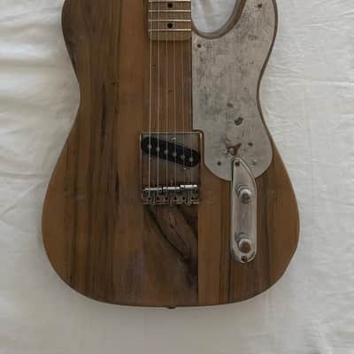 Electric Guitar - Reclaimed Wood - T-Style - Old Grey Maple - 120 image 3