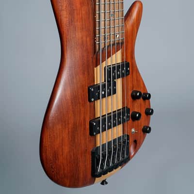 Ibanez SR756-NTF Standard Soundgear Bass 2015 - Natural Flat image 2