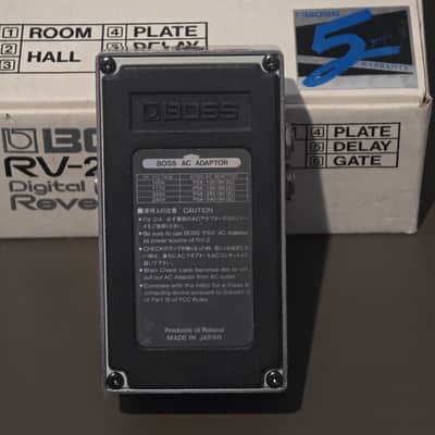 Boss RV-2 Reverb - Nov 1987 - WITH RARE BOX ! image 11