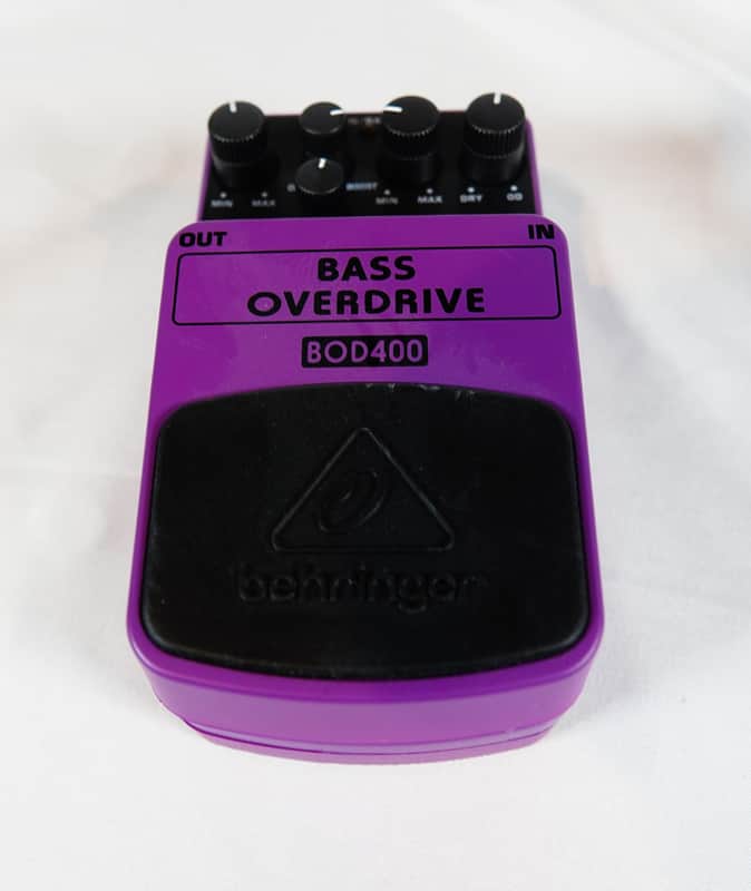 Boss Bass Overdrive BOD 400 - purple