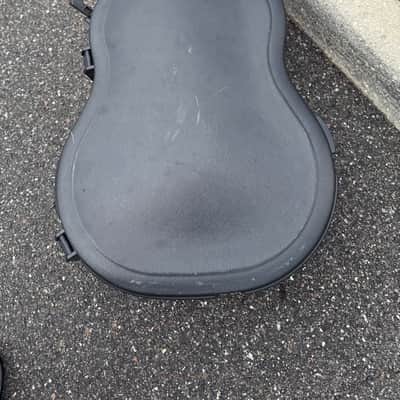 SKB 1SKB-20 Deluxe Molded Jumbo Acoustic/Archtop Electric Guitar Case Black 2010s - Black image 9