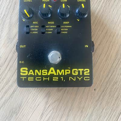 Tech 21 Sans Amp GT2 image 1