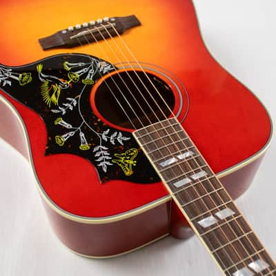 Gibson Acoustic Hummingbird Standard Acoustic-electric Guitar - Vintage Cherry Sunburst image 6