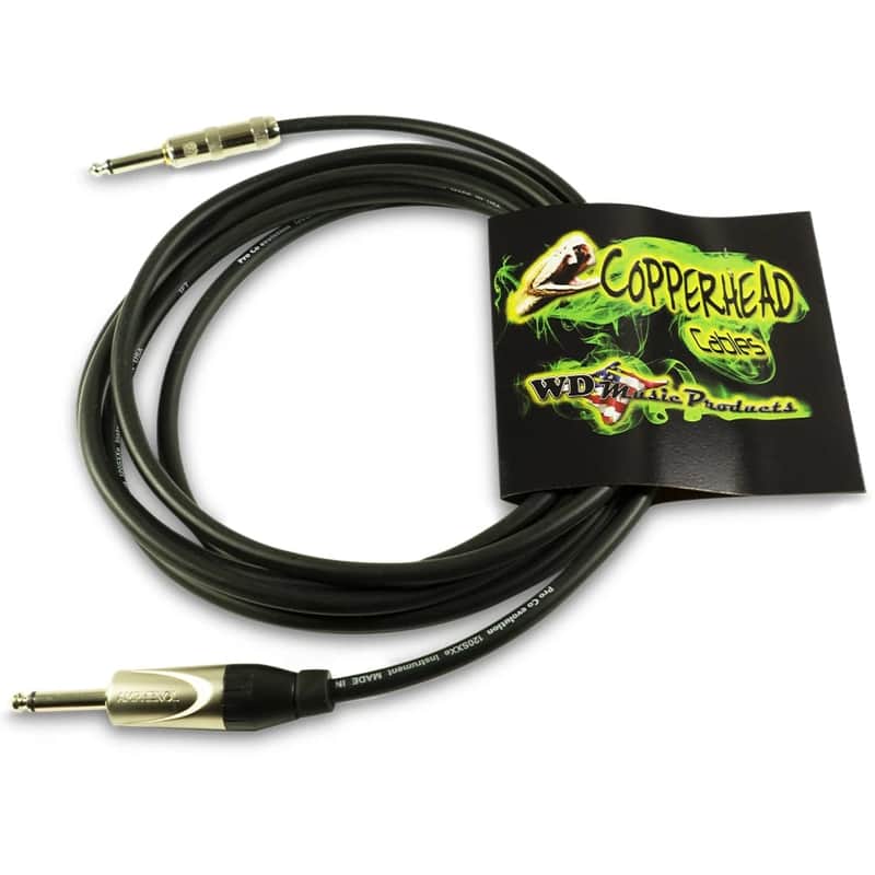 WD's Copperhead Cables By RapcoHorizon Premium Series Instrument Cables 10 Foot Silent image 1