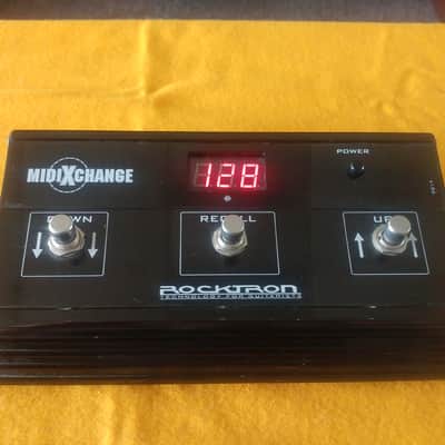 Rocktron Midi Xchange Foot Controller 2010s - Black image 2