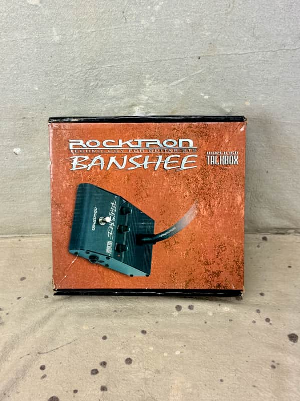 Used Rocktron Banshee Talkbox Talk Box Vocal-Guitar Effect Pedal w/Box NOS image 1