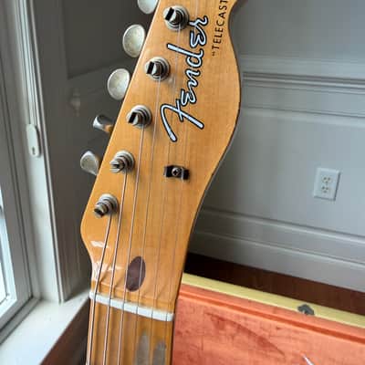 2026 Fender Custom Shop ‘58 Telecaster B6 Top Loader Journeyman - Super Aged Dirty White Blonde image 7