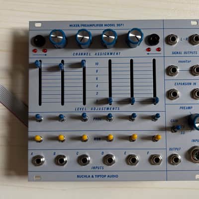 Tiptop Audio Buchla 207t Mixer 2020s - Silver image 1