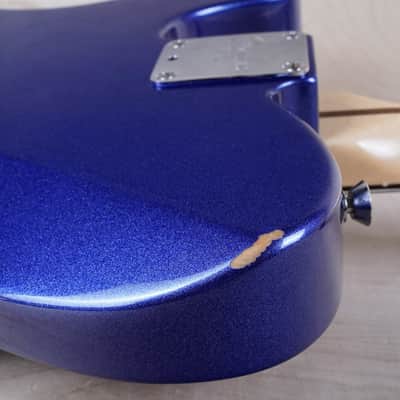 Fender American Standard Telecaster 2013 Mystic Blue with Klein Fat Man Pickups USA w/ Bag image 11