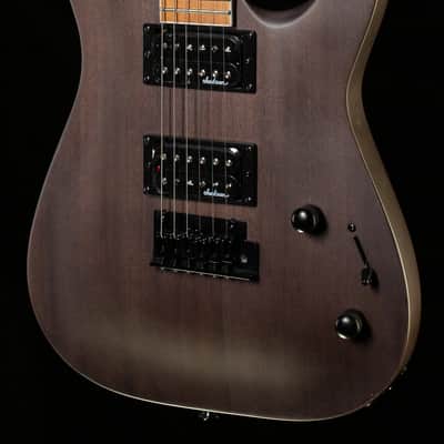 Jackson JS Series Dinky Arch Top JS24 DKAM, Caramelized Maple Fingerboard, Black Stain (614) image 1