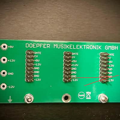 Immagine *Set of 3 (three)* Doepfer A-100BUS Power Bus Boards Version 5 for PSU3 - Mint Condition - Virtually Unused - Made in Germany 🇩🇪 - 4