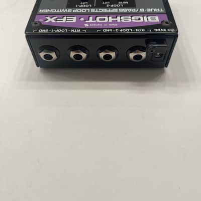 Radial Engineering Bigshot EFX V2 True Bypass Effects Loop Switcher Guitar Pedal image 5