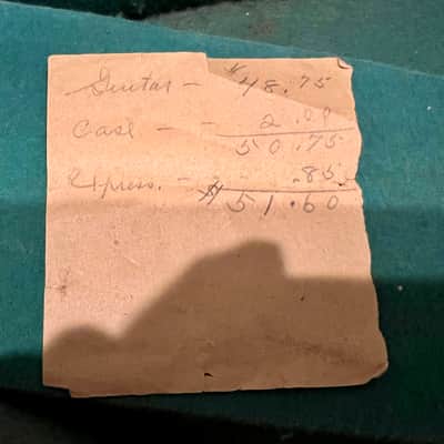 1938 Recording King AB-104 "Roy Smeck" Lap Steel – Gibson Made – Original Case, Receipt & Vintage Strings image 23