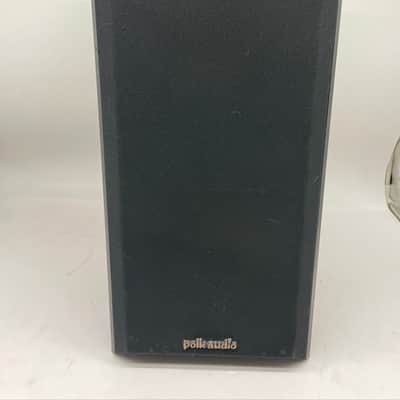 Polk Monitor M5 Vintage Black Wood Grain Speaker  *BAD TWEETER READ* image 1