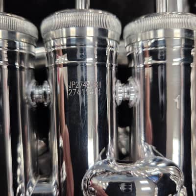 John Packer JP274SMKII Compensating Euphonium in Silver, Like New in Excellent Shape with Second Dennis Wick Mouthpiece image 5
