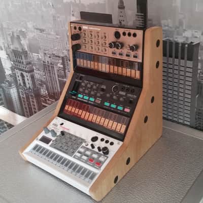 Korg  Volca Oak Veneered MDF (Medium Density Fibreboard) Stand from Synths And Wood image 2