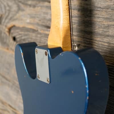 Used Fender Custom Shop '63 Reissue Telecaster Relic - Lake Placid Blue w/OHSC image 13