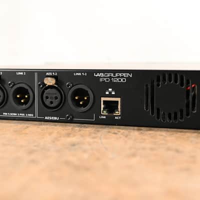 Lab Gruppen IPD 1200 1200W 2-Channel DSP-Controlled Power Amplifier CG01V7N image 9